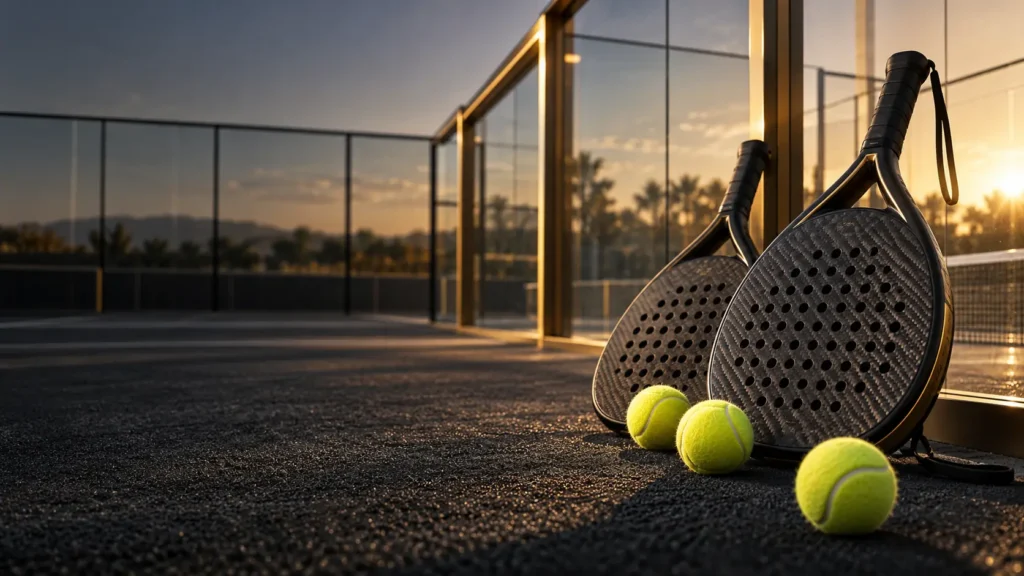 Padel — Sport & Innovation — SakooX concept visualization